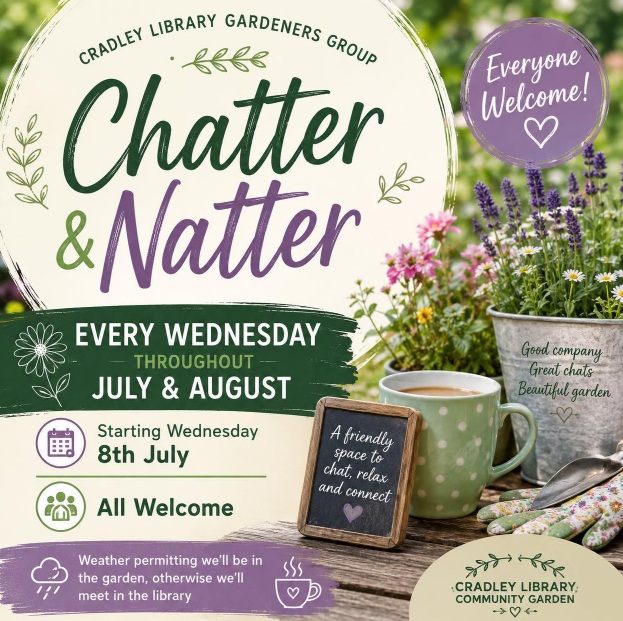 Cradley Library Gardeners Group - Chatter and Natter